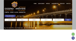Desktop Screenshot of ciceroimoveis.com.br